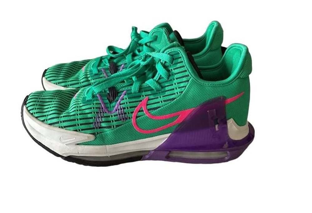 Nike LeBron Witness 6 VI Emld Berry Basketball Shoes Size 8.5 A798